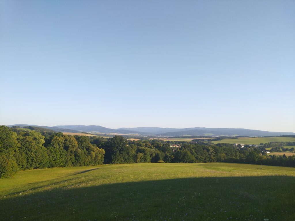Vyhlídka na Chodsko u Dobré Vody